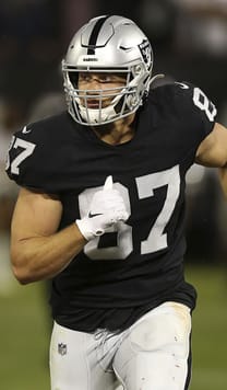 Foster Moreau Core Gold 70 OVR - Madden NFL 26