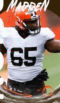 Larry Ogunjobi Team Builders 86 OVR - Madden NFL 26