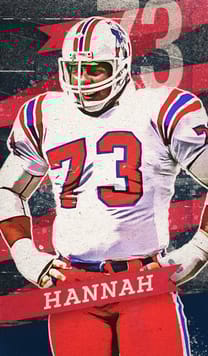 John Hannah Legends 95 OVR - Madden NFL 26