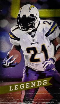 LaDainian Tomlinson Legends 91 OVR - Madden NFL 26