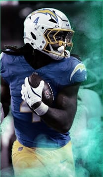 Gus Edwards Team of the Week 91 OVR - Madden NFL 26