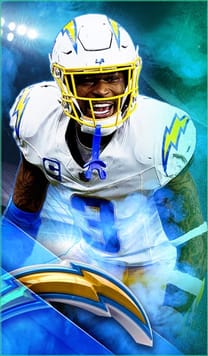 Derwin James Jr Team of the Week 96 OVR - Madden NFL 26