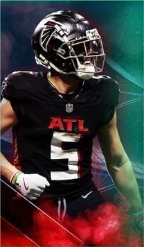 Drake London Team of the Week 94 OVR - Madden NFL 26