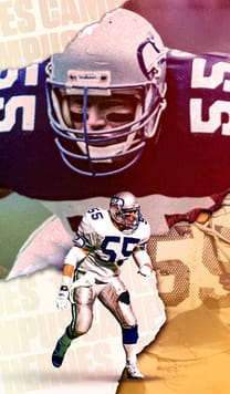 Brian Bosworth Campus Heroes II 95 OVR - Madden NFL 26