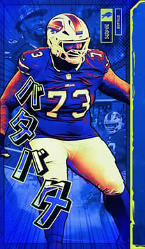 Dion Dawkins Genki Force 96 OVR - Madden NFL 26