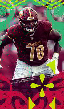 Cornelius Lucas III Playoffs 91 OVR - Madden NFL 26