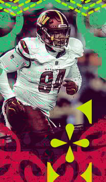 Daron Payne Playoffs 91 OVR - Madden NFL 26