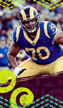 Joseph Noteboom Playoffs 85 OVR - Madden NFL 26