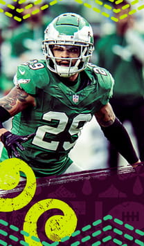 Avonte Maddox Playoffs 82 OVR - Madden NFL 26