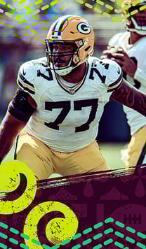 Jordan Morgan Playoffs 88 OVR - Madden NFL 26