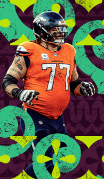 Quinn Meinerz Playoffs 94 OVR - Madden NFL 26