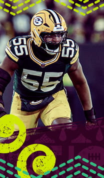 Kingsley Enagbare Playoffs 85 OVR - Madden NFL 26
