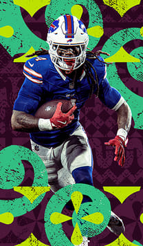 James Cook Playoffs 94 OVR - Madden NFL 26