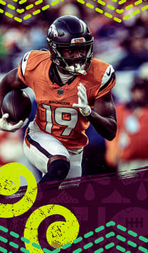 Marvin Mims Jr Playoffs 94 OVR - Madden NFL 26