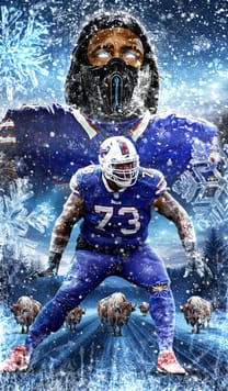 D. Dawkins Shnowman AKA Icons 98 OVR - Madden NFL 26