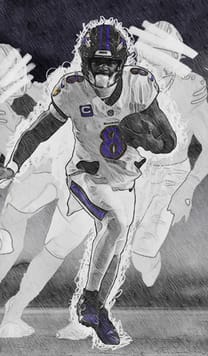 L. Jackson The Eraser AKA Icons 99 OVR - Madden NFL 26