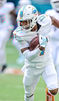 Jaylen Waddle AKA Icons 88 OVR - Madden NFL 26