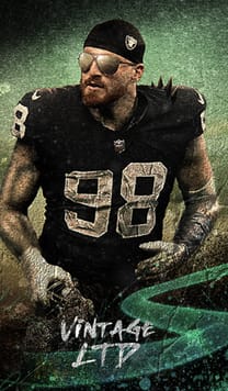 M. Crosby Mad Maxx AKA Icons 96 OVR - Madden NFL 26