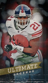 Tiki Barber Ultimate Legends 95 OVR - Madden NFL 26