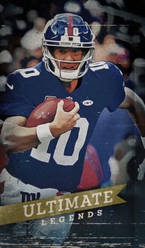 Eli Manning Ultimate Legends 95 OVR - Madden NFL 26