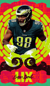 Jalen Carter Super Bowl 95 OVR - Madden NFL 26