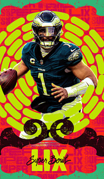 Jalen Hurts Super Bowl 95 OVR - Madden NFL 26