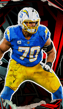 Rashawn Slater Roster Revolution 96 OVR - Madden NFL 26