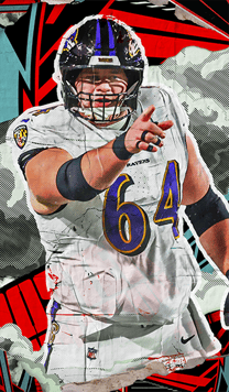 Tyler Linderbaum Roster Revolution 99 OVR - Madden NFL 26
