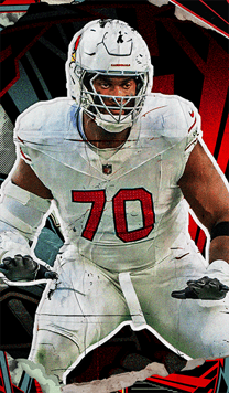 Paris Johnson Jr Roster Revolution 97 OVR - Madden NFL 26