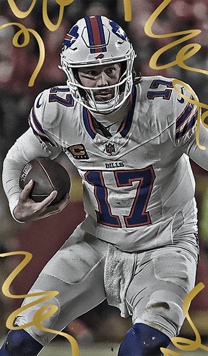 Josh Allen NFL Honors 90 OVR - Madden NFL 26