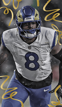 Jared Verse NFL Honors 90 OVR - Madden NFL 26