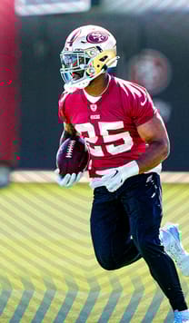 Elijah Mitchell NFL Combine 88 OVR - Madden NFL 26