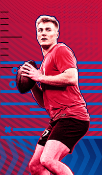 Bo Nix NFL Combine 96 OVR - Madden NFL 26