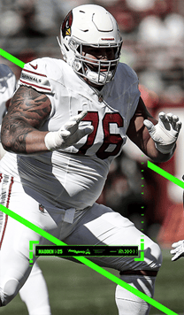 Will Hernandez Free Agency 91 OVR - Madden NFL 26