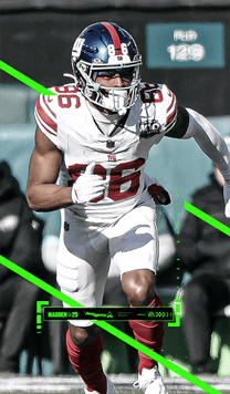 Darius Slayton Free Agency 91 OVR - Madden NFL 26