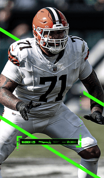 Jedrick Wills Jr Free Agency 88 OVR - Madden NFL 26