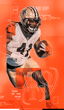 Alvin Kamara TOTY 97 OVR - Madden NFL 26