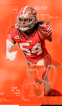 Fred Warner TOTY 97 OVR - Madden NFL 26