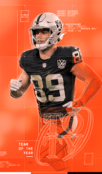 Brock Bowers TOTY 97 OVR - Madden NFL 26