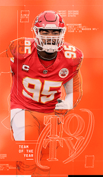 Chris Jones TOTY 97 OVR - Madden NFL 26