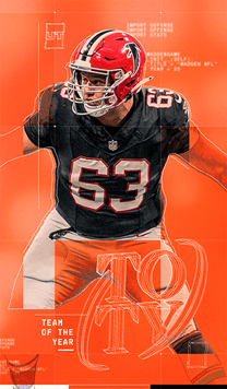 Chris Lindstrom TOTY 97 OVR - Madden NFL 26