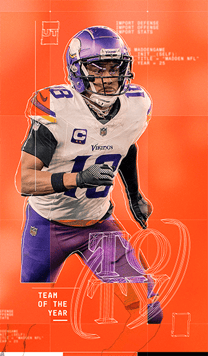 Justin Jefferson TOTY 97 OVR - Madden NFL 26