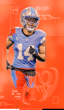 Amon-Ra St. Brown TOTY 97 OVR - Madden NFL 26