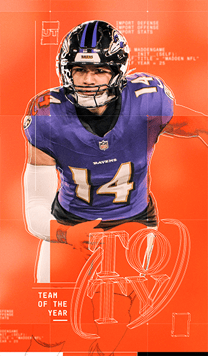 Kyle Hamilton TOTY 97 OVR - Madden NFL 26