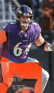 Tyler Linderbaum TOTY 91 OVR - Madden NFL 26