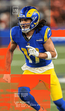 Puka Nacua TOTY 91 OVR - Madden NFL 26