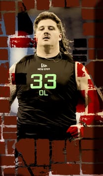 Tate Ratledge NFL Draft 96 OVR - Madden NFL 26