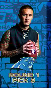 Tetairoa McMillan NFL Draft Night 98 OVR - Madden NFL 26