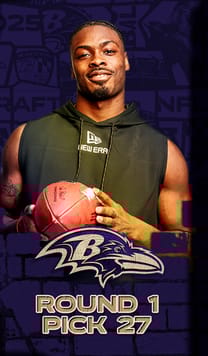 Malaki Starks NFL Draft Night 97 OVR - Madden NFL 26