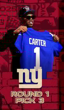 Abdul Carter NFL Draft Night 99 OVR - Madden NFL 26